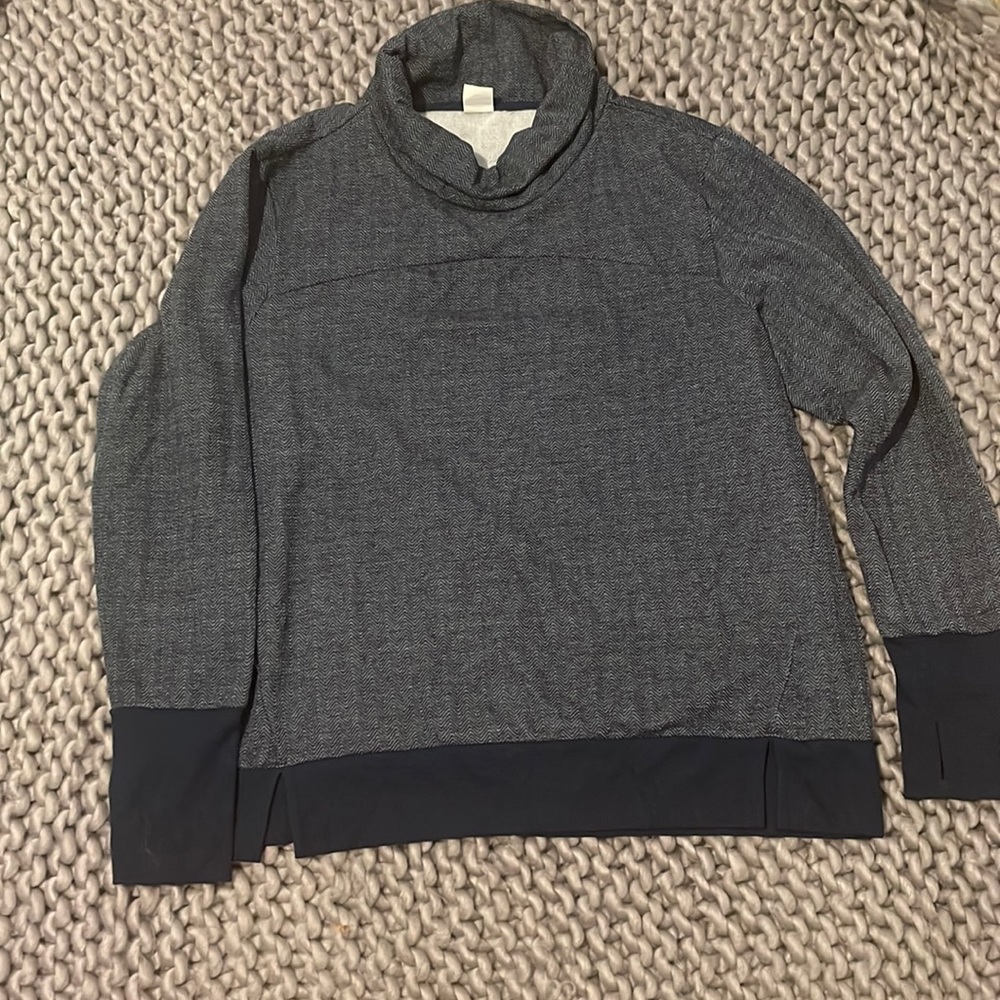 Never worn activewear cowlneck sweat shirt